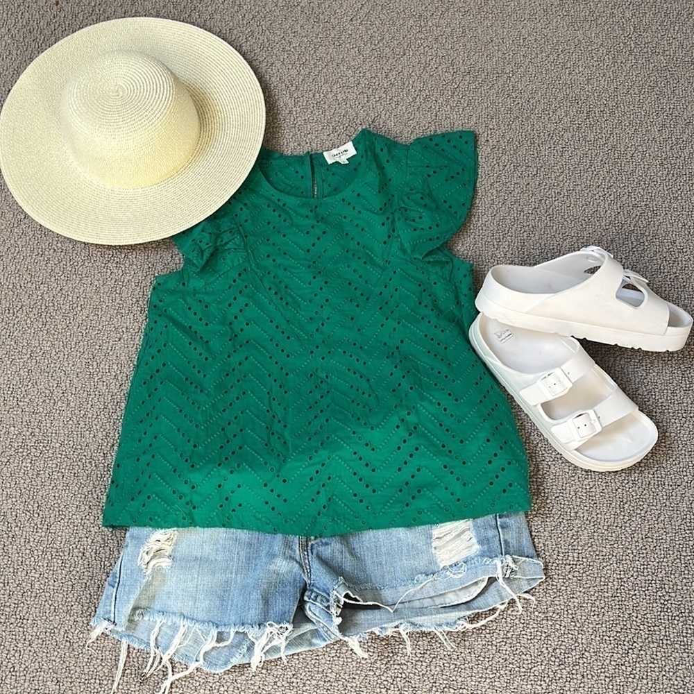 Grace and Mila green top - Picture 4 of 7
